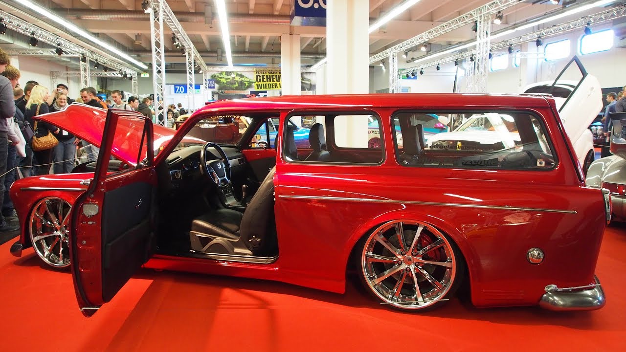 Volvo Amazon 1968 Tuning - D5252T Turbo Diesel 140 ps 290 NM R20 Candy Red -  Exterior Walkaround