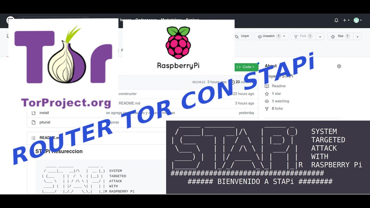 STAPi. Router TOR con tu Raspberry