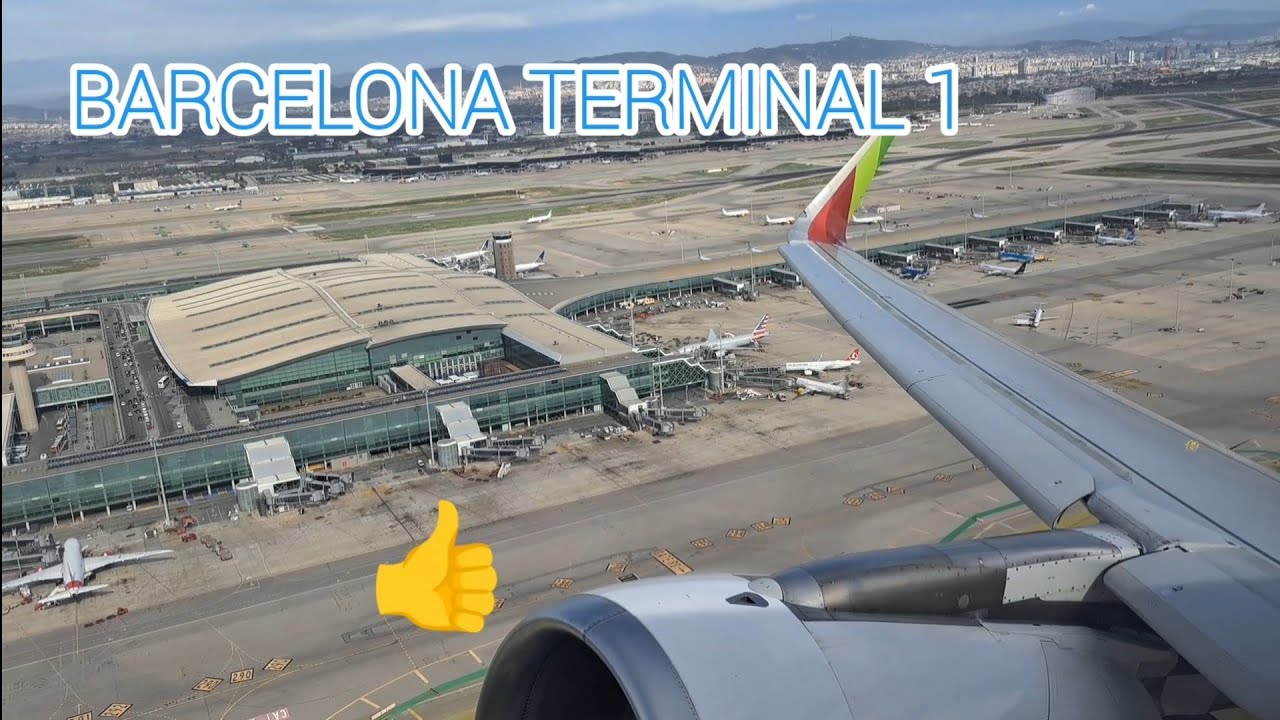 Airport Barcelona, Spain - Terminal 1. On My List A TOP FAVOURITE In Europe! (itsnever2faraway!)