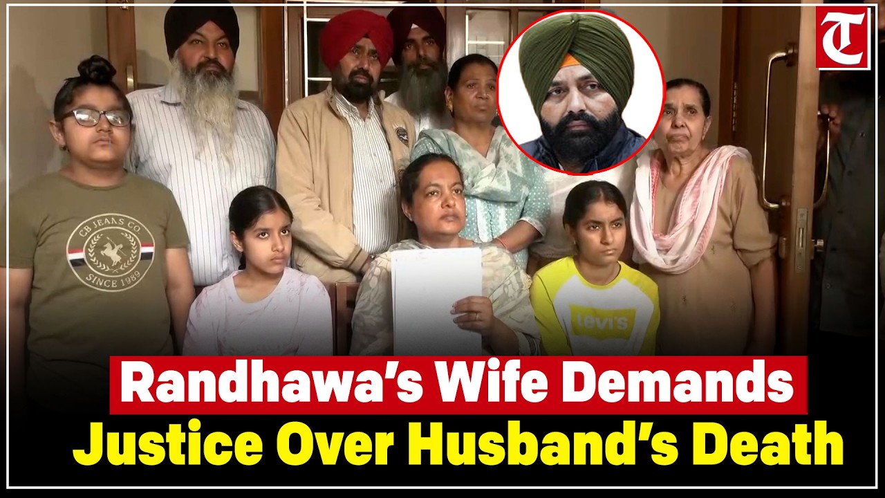 Wife of Gagandeep Randhawa demands justice after officer&rsquo;s death, alleges harassment by minister