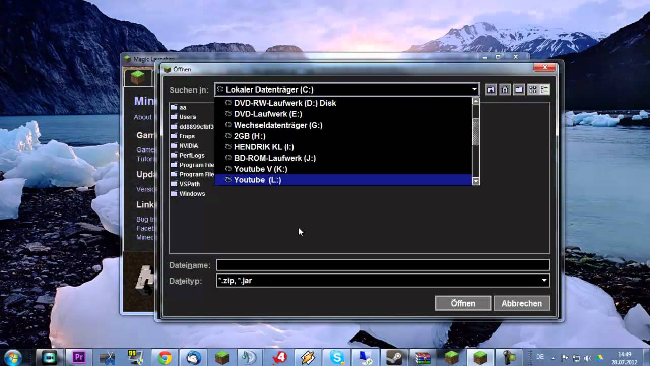 Minecraft Client Magic Launchner [HD] [Deutsch] [Tutorial] | Hendrik