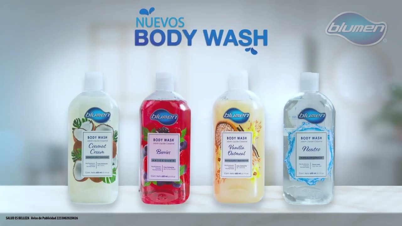 Conoce los nuevos Body Wash Blumen, sensaciones &uacute;nicas para consentir tu piel