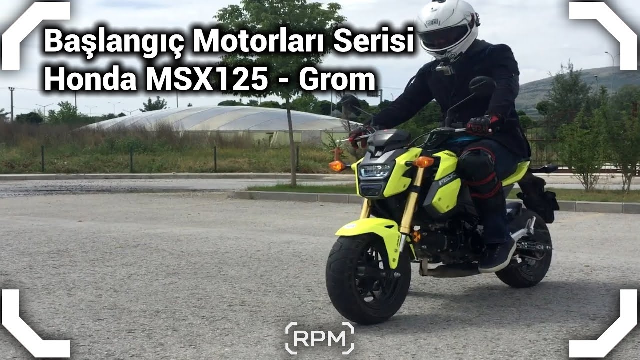 Başlangıç Motorları Serisi | Honda MSX 125 Grom [RPM]