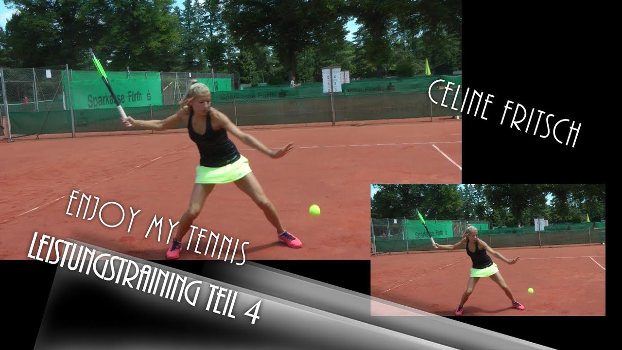 Leistungstraining Tennis Teil 4 Celine Fritsch
