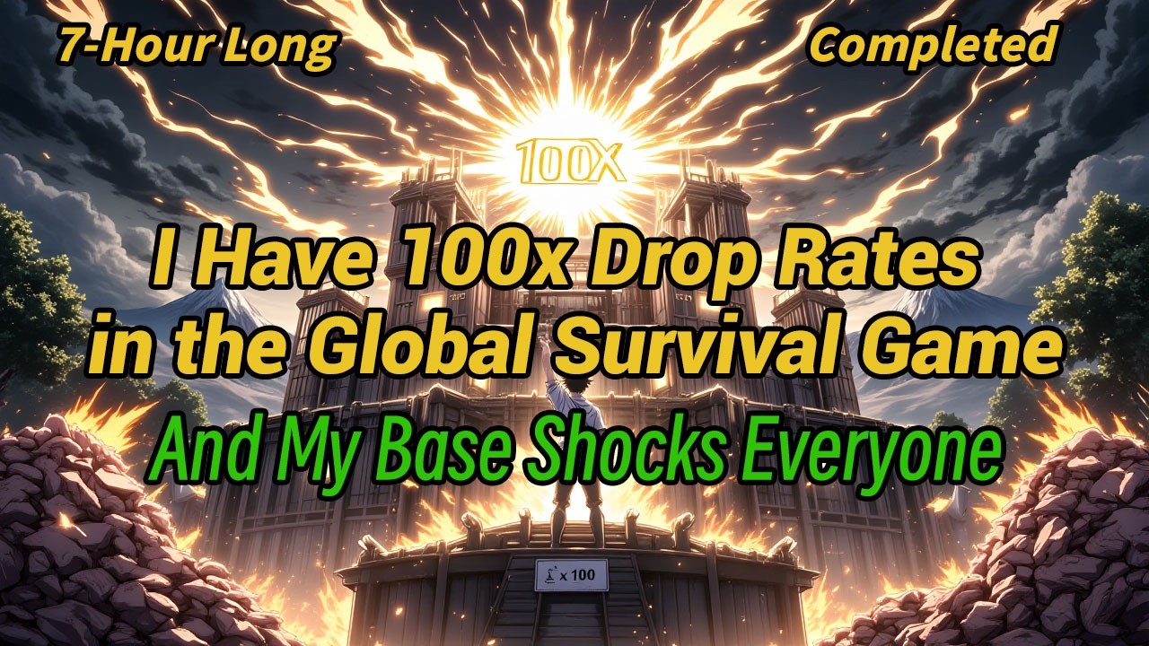 [Completed] I Have 100x Drop Rates in the Global Survival Game, and My Base Shocks Everyone! #anime