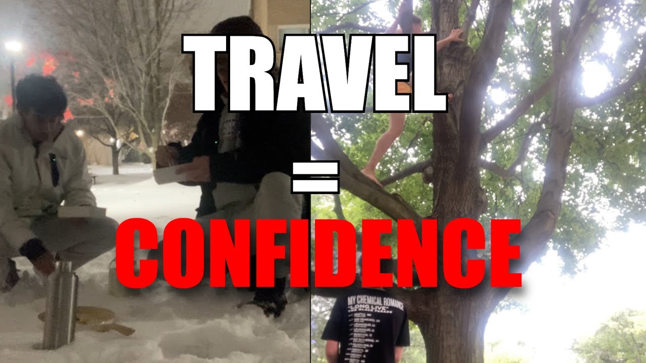 how TRAVEL makes you confident