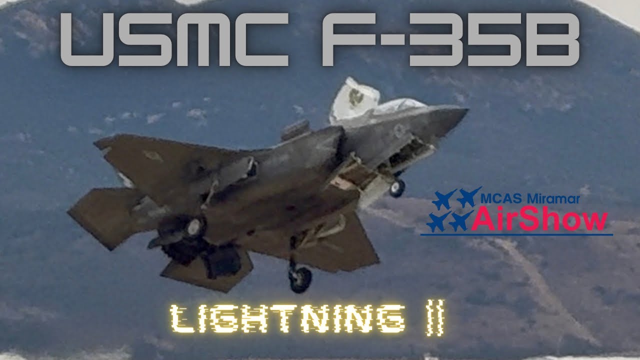 U.S.M.C. F-35B Lightning || Demo - Miramar Airshow 2025