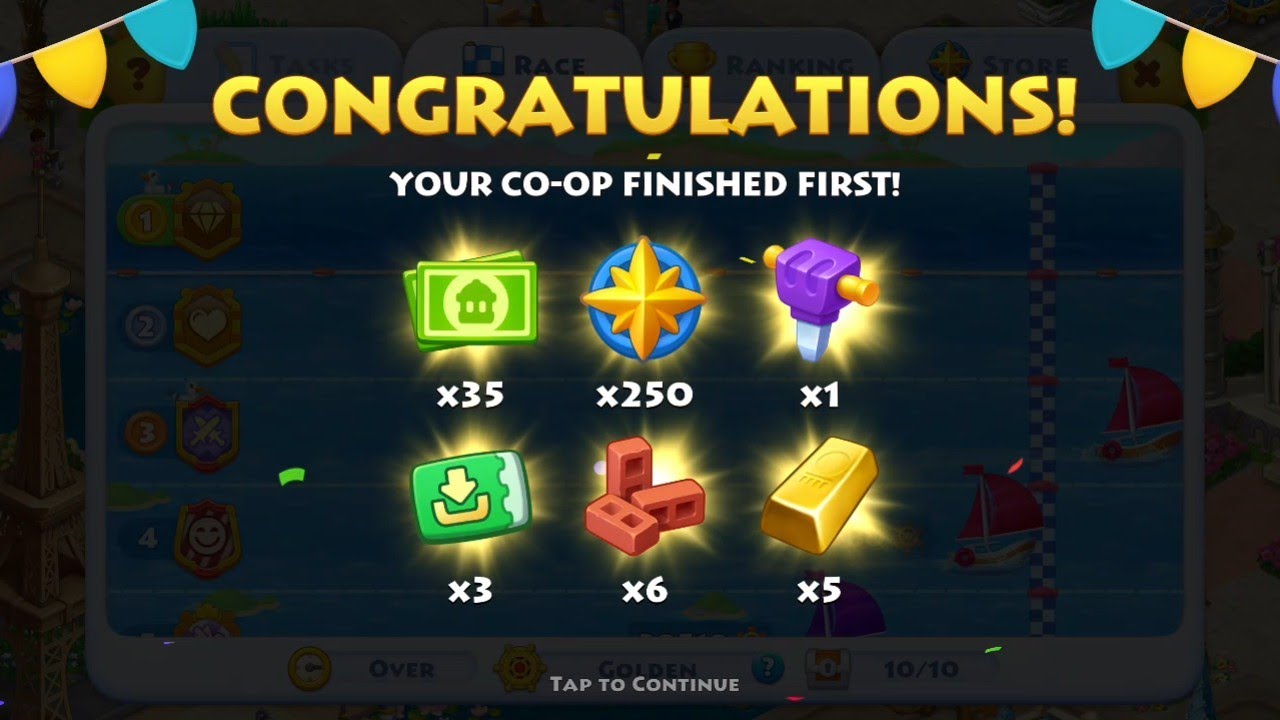 Township Gameplay | Rewards on Golden League 🏆