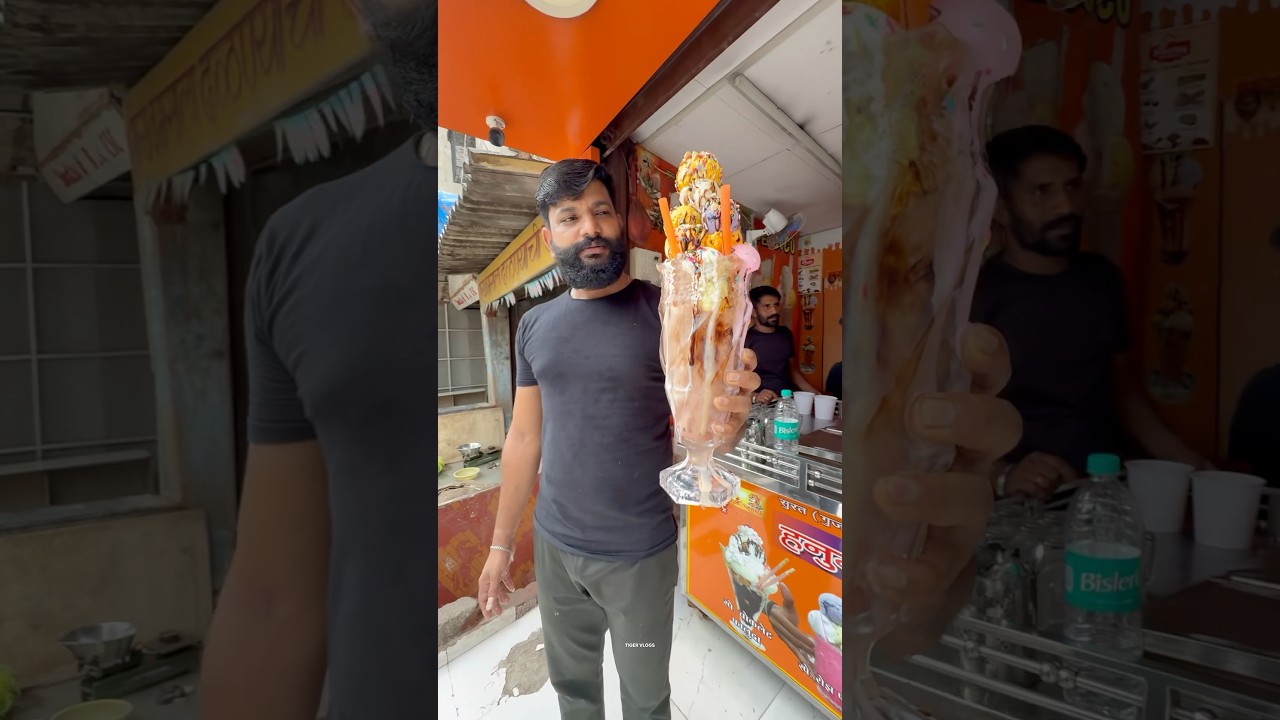 Mumbai World Cup Edition Icecream Falooda | Indian Street Food | #shorts #youtubeshorts #short