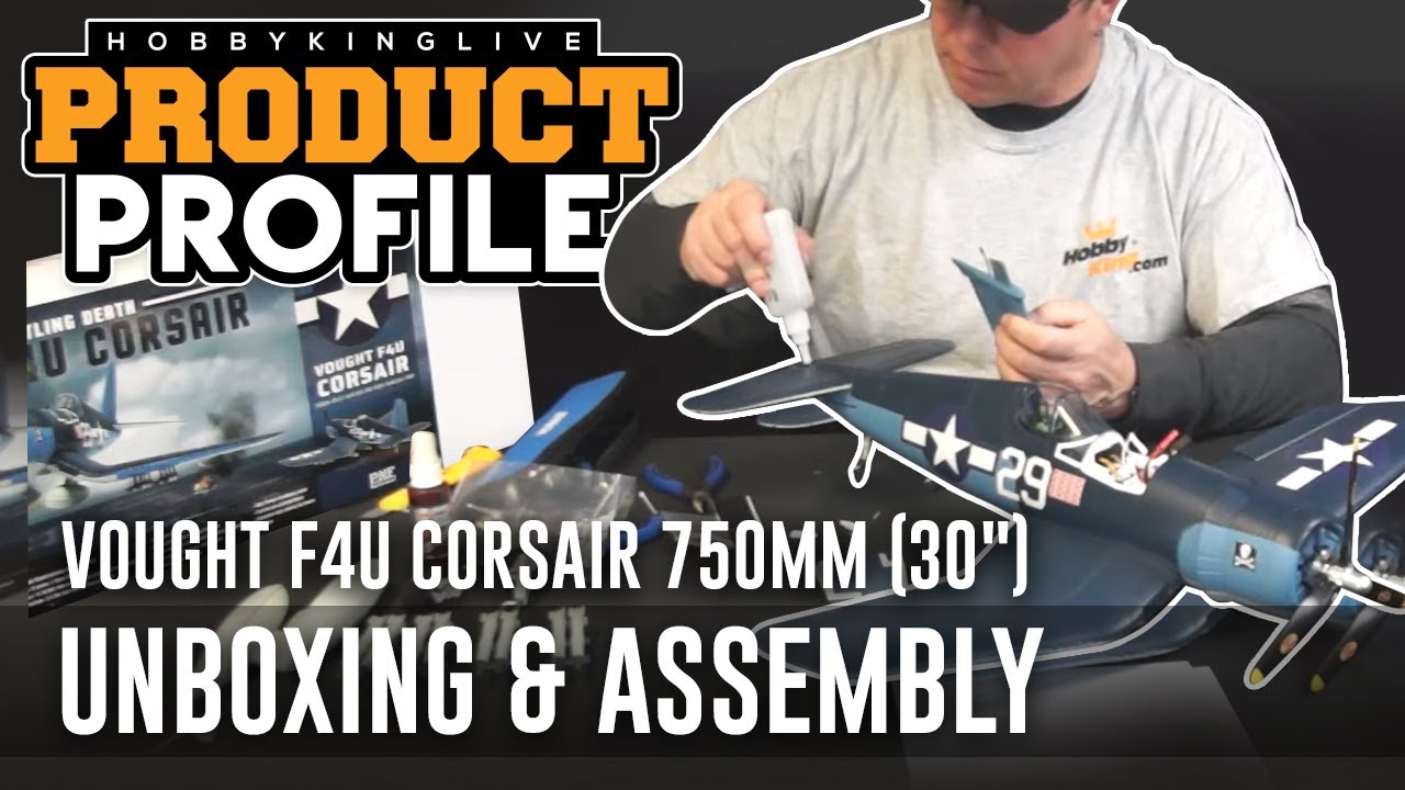 H-King (PNF) Chance Vought F4U Corsair 750mm (30