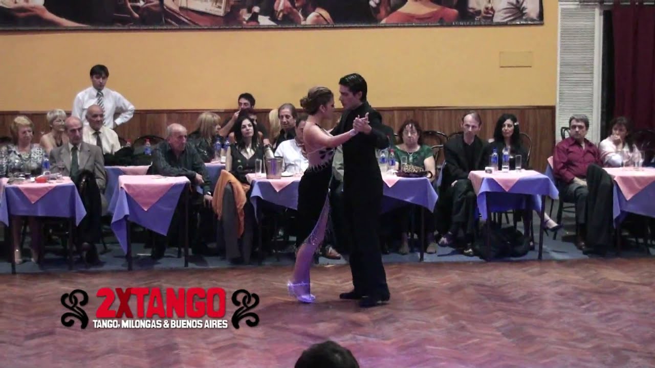 Ayelen y Federico Tango en Salon Canning May 10