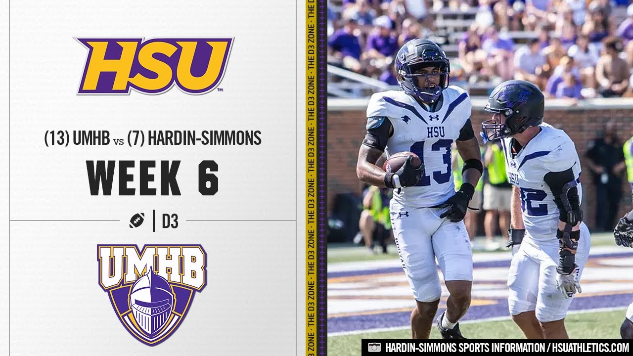 #13 Mary Hardin-Baylor vs. #7 Hardin-Simmons Highlights | D3 College Football 2024