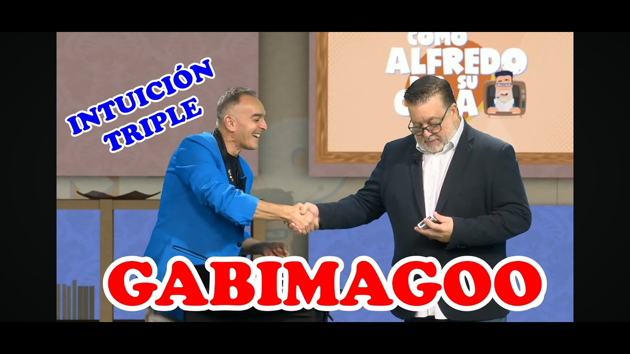 INTUICIÓN TRIPLE   Gabimagoo en el programa de Alfredo Casas. Círculo Mágico de Almería.