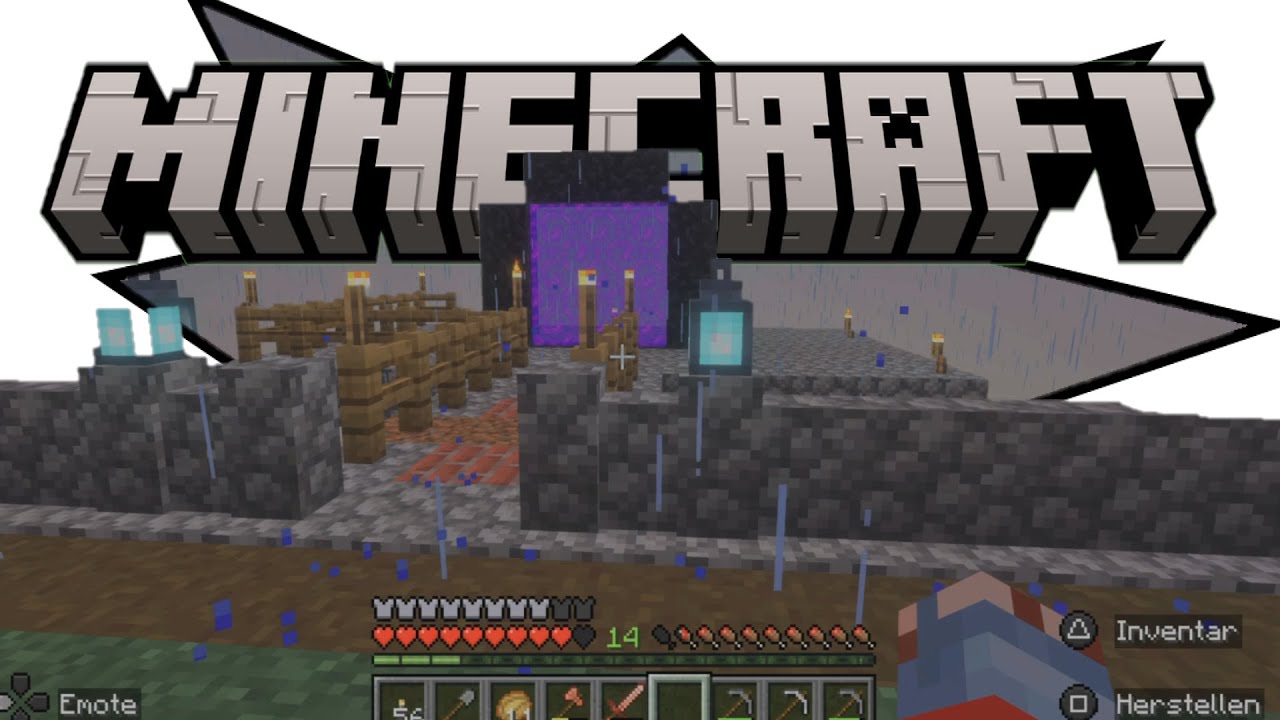 MINECRAFT | Ab in den Nether!! | Gameplay Walkthrough Part 36 [FULL GAME] PS5