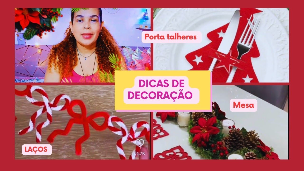 🎄✨️FAÇA VOCÊ MESMO A SUA DECORAÇÃO DE NATAL 2O25 #natal #enfeitesdenatal 