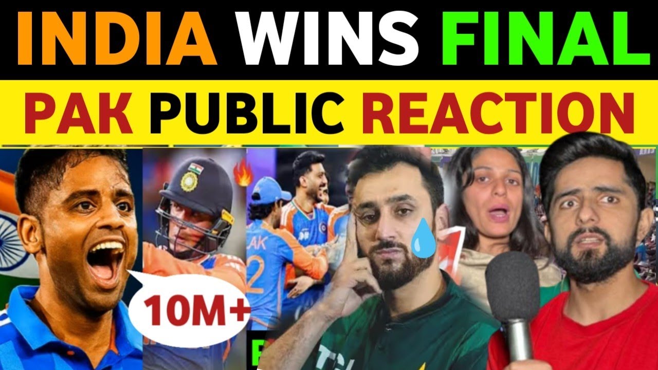🛑PAKISTANI PUBLIC REACTION ON INDIA WINS ASIA CUP 2025 FINAL, PAK MEDIA CRYING REAL ENTERTAINMENT TV
