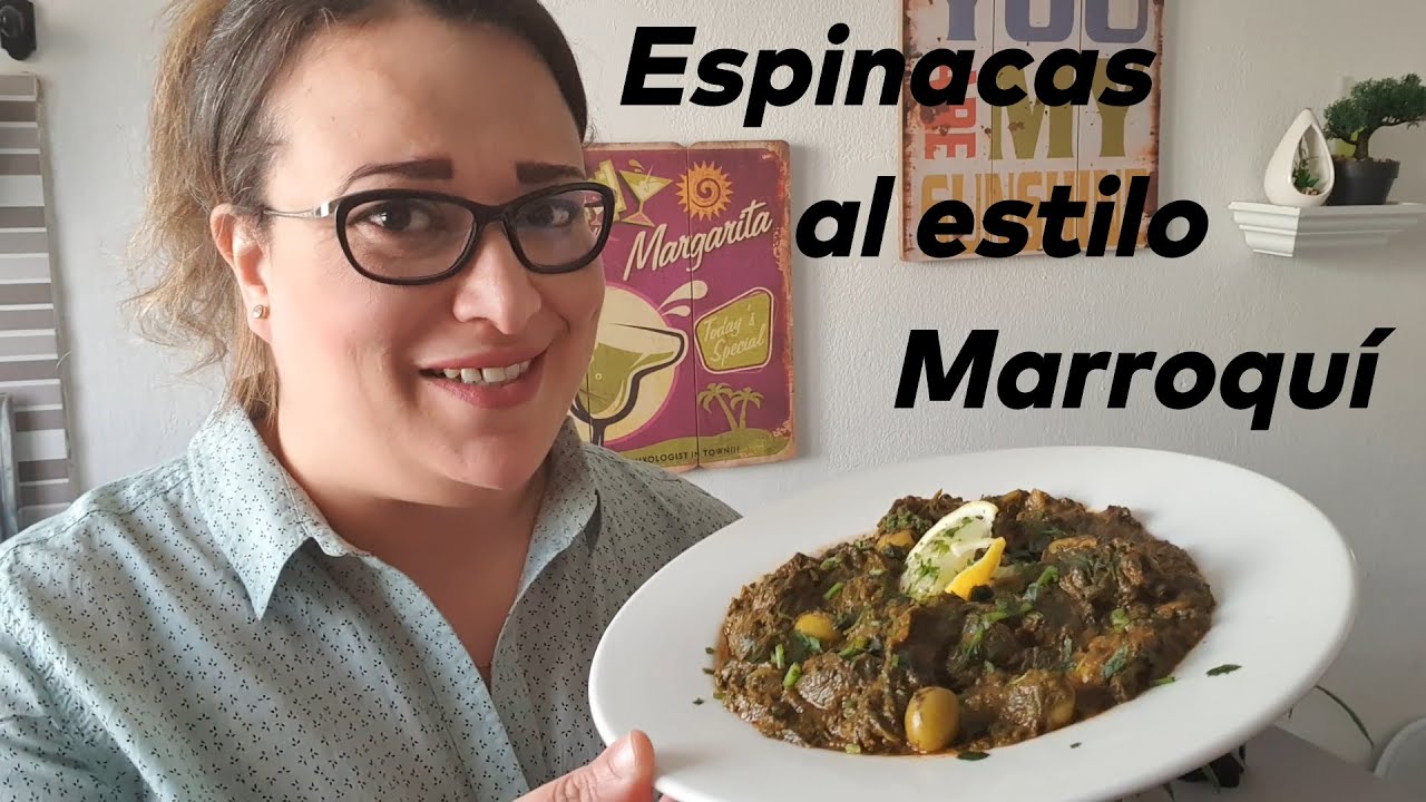 Como preparar espinacas a lo Marroquí