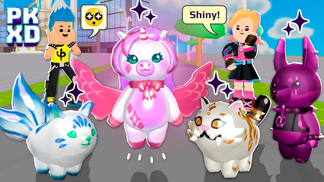 ✨ Em Busca dos Novos PETS SHINY no PK XD
