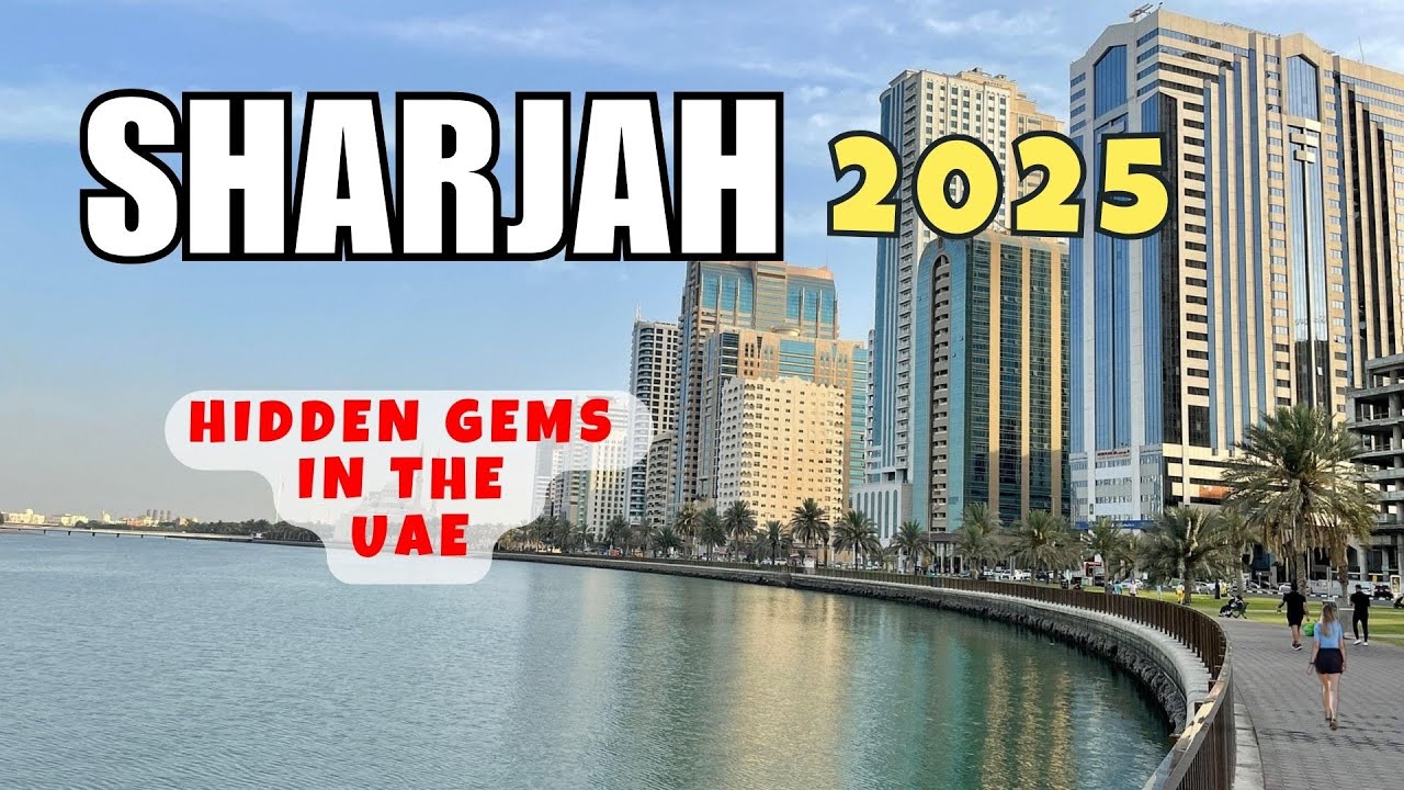 Relaxing Walk in Al Majaz | Best Place to Unwind in Sharjah 4K Video 2025.