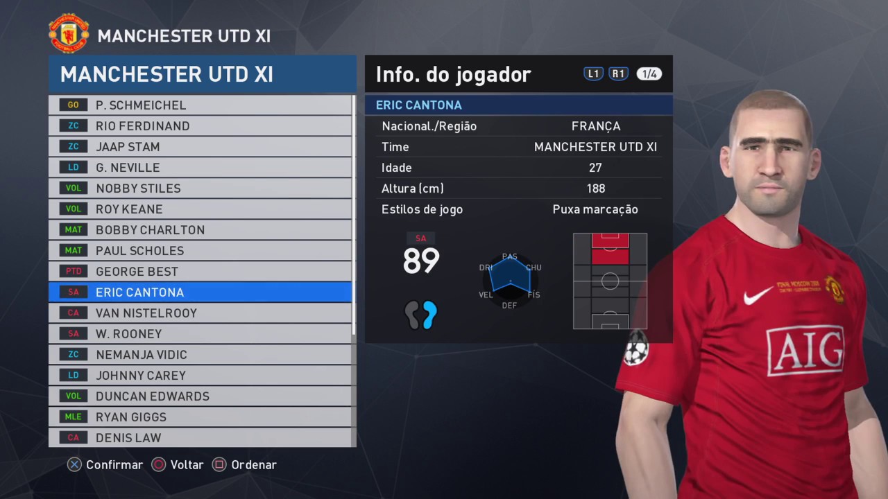 Faces & Skills Patch top 20 UEFA classic clubs.