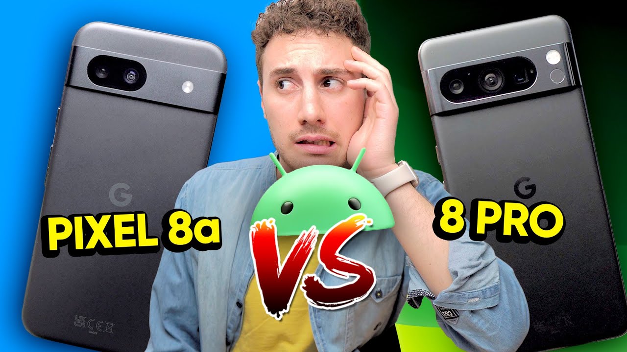 GOOGLE L’HA FATTO MALE? Pixel 8a VS 8 PRO