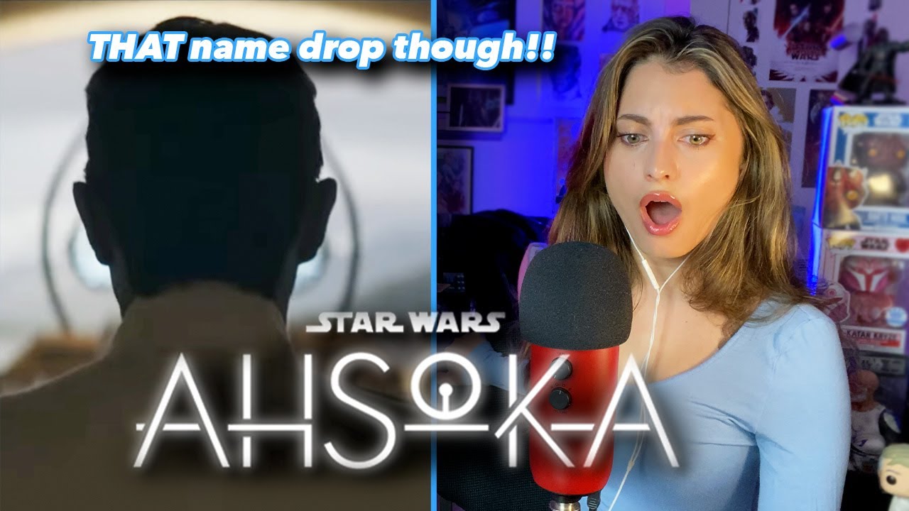 AHSOKA | Official Trailer | REACTION! 💙 🧡