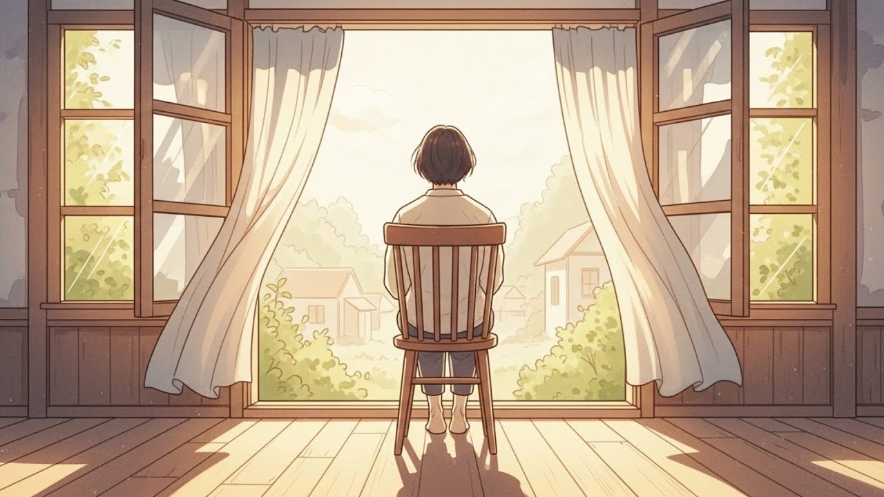 Golden Summer Afternoon 🌿 | Cozy Animated Ambience for Relaxing, Reading & Sleep