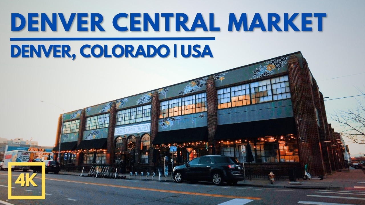 Denver Central Market Walkthrough | 4K