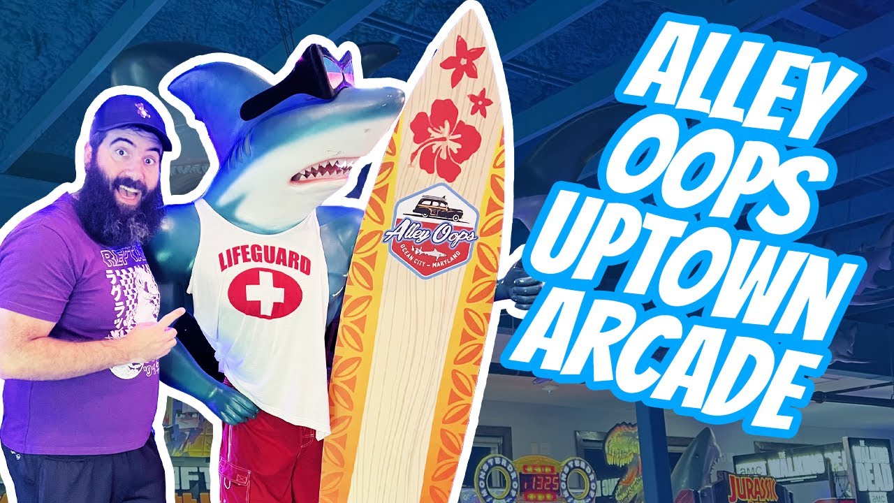Fin-tastic Wins at the Alley Oops Arcade in Ocean City