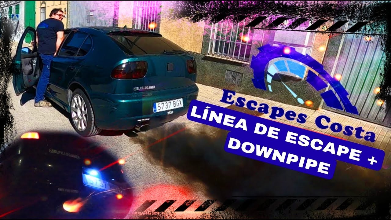 ESCAPESCOSTA ¿MERECE LA PENA? DOWNPIPE + LINEA COMPLETA !!! EL PILLO GAMER !!!