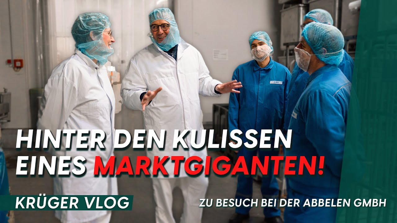 Hinter den Kulissen eines MARKTGIGANTEN! Zu Gast bei der Abbelen GmbH | KRÜGER Vlog