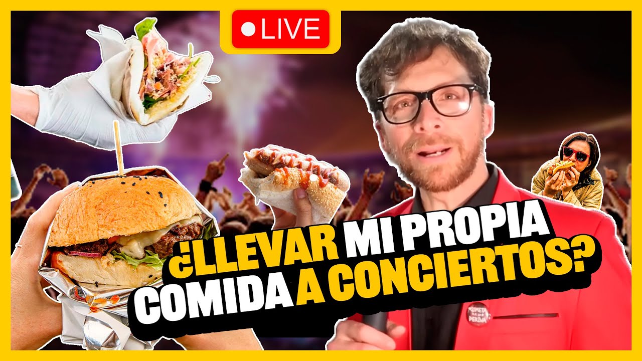 CONGRESO: ¿PUEDO ENTRAR CON MI SANGUCHÓN A CONCIERTOS?