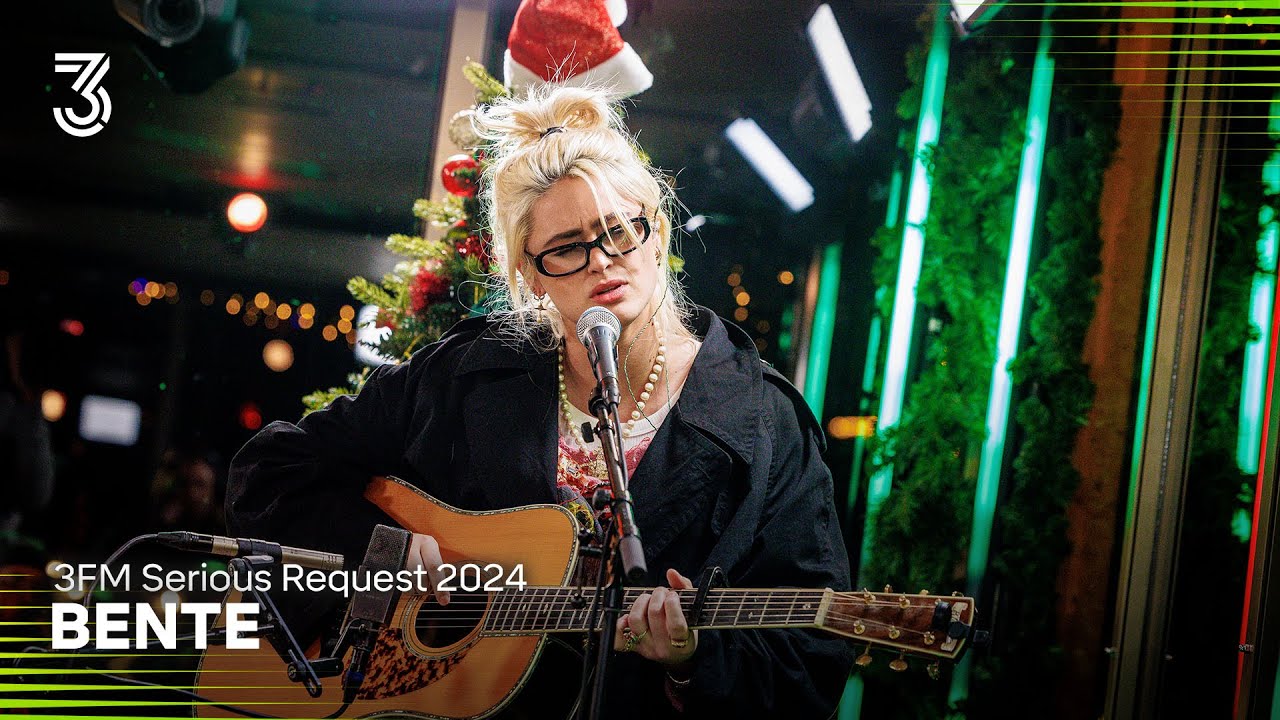 Bente live in het Glazen Huis met ‘6 Ballonnen’ | 3FM Serious Request | NPO 3FM