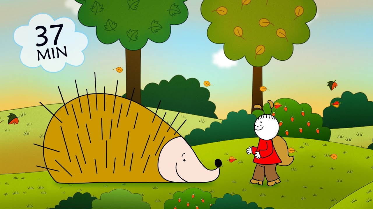 Beris ir Dolita kompiliacija - EŽIUKAS HARIS IR MATAS
