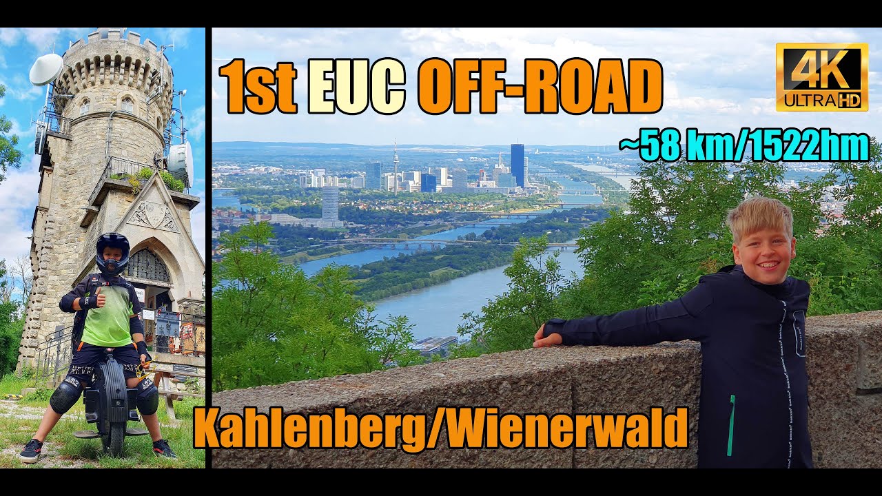 First EUC Off-Road Tour | Electric Unicycle Trail Riding with Matthias
