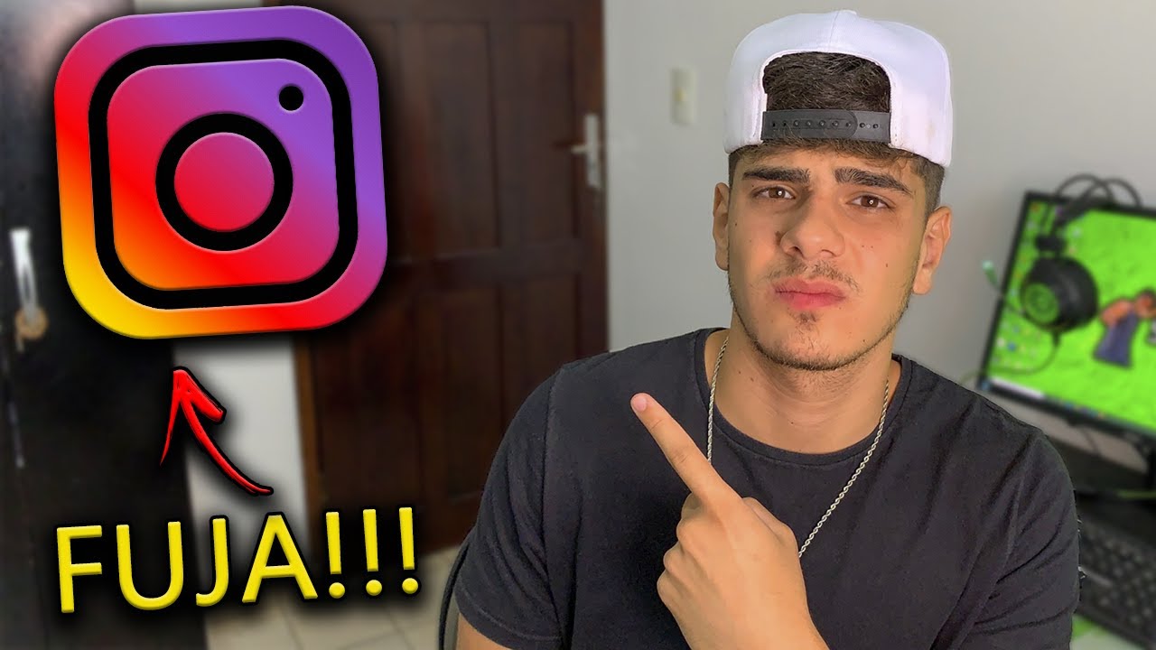 O INSTAGRAM &Eacute; A PIOR REDE SOCIAL QUE EXISTE!