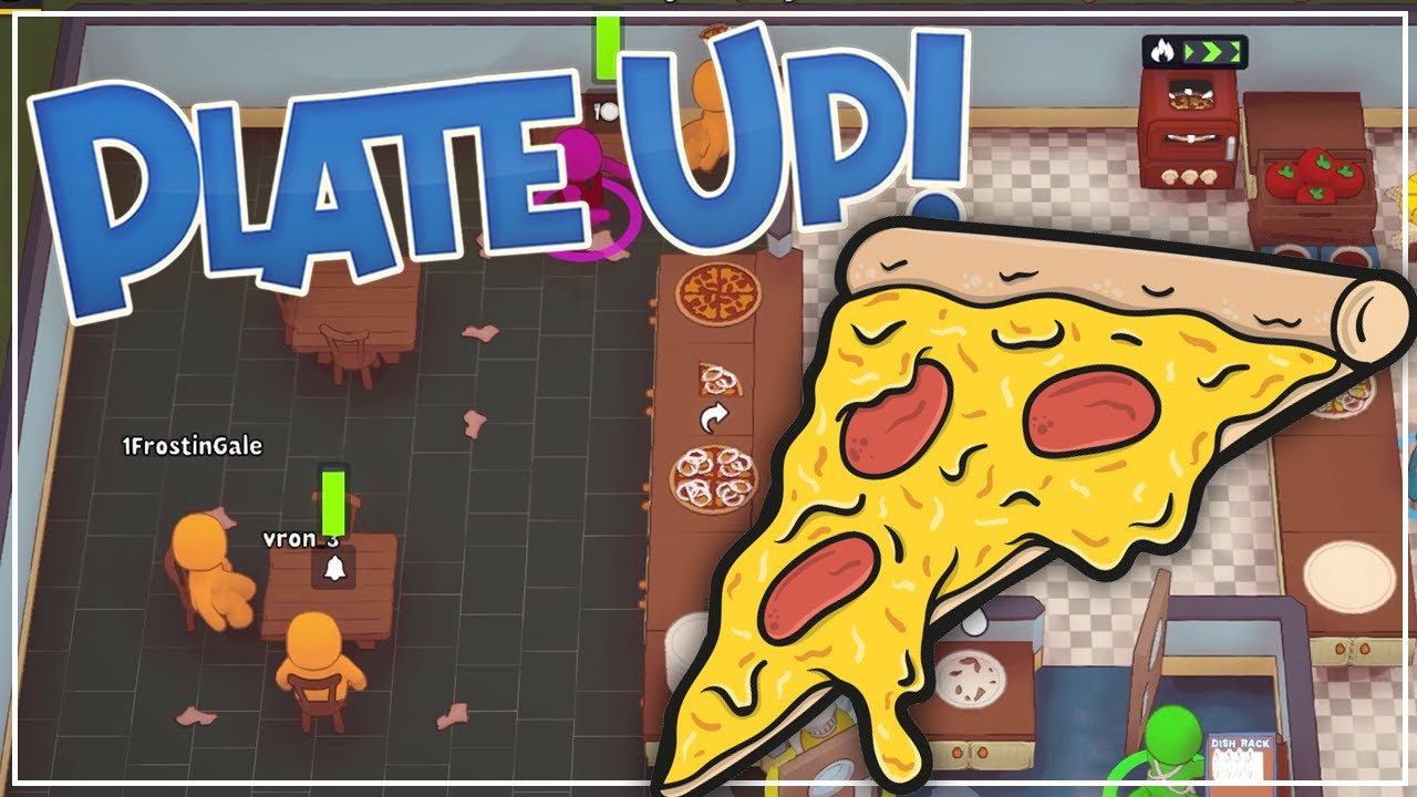 PlateUp! - IT'S PIZZA TIME!! (4-Player Gameplay)