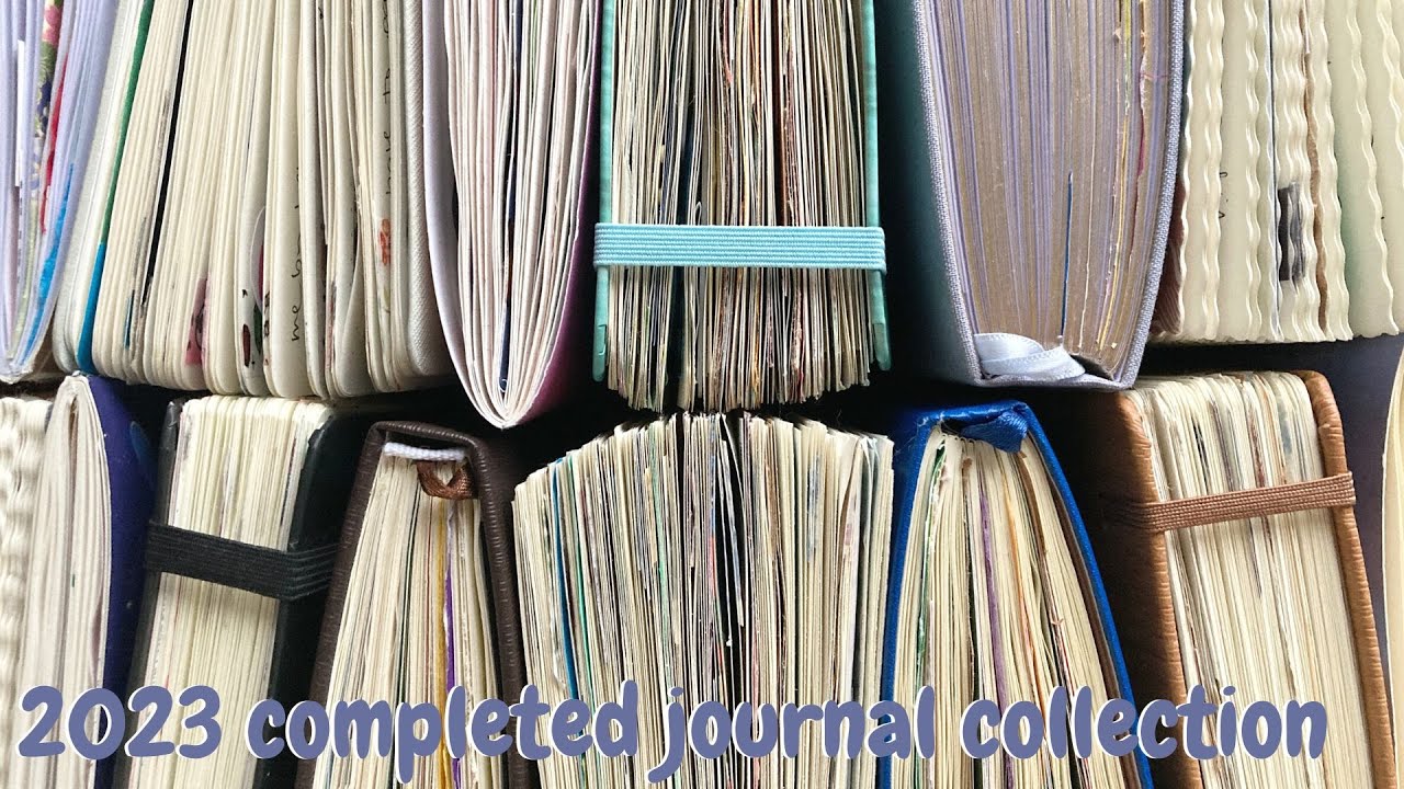 2023 completed journal collection | i finished 14 journals!