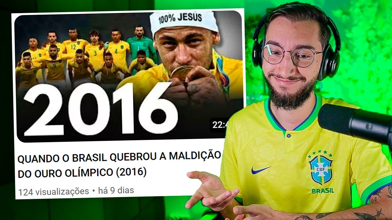 QUANDO O BRASIL QUEBROU A MALDIÇÃO DO OURO OLÍMPICO (2016)