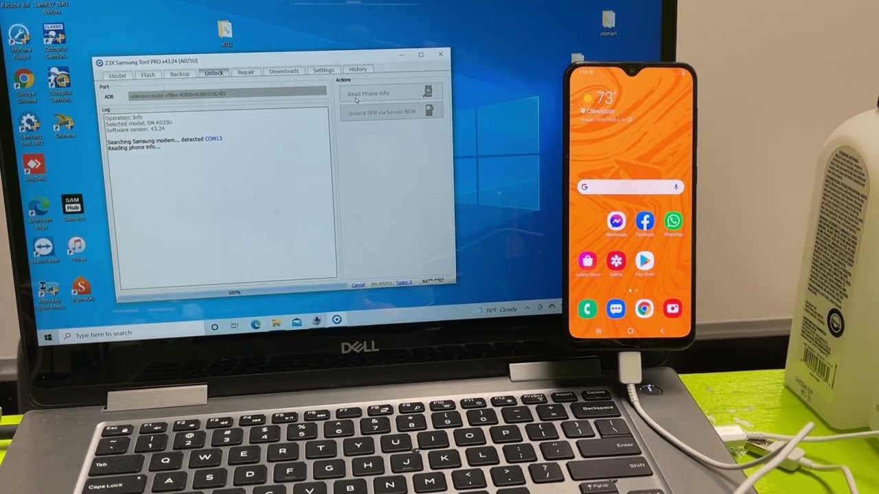 galaxy A20 boost mobile metodo de desbloqueo