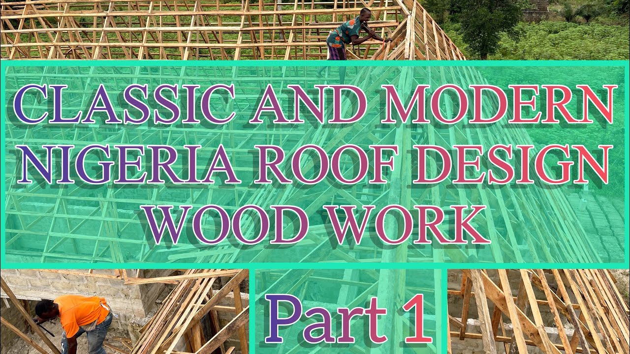CLASSIC AND MODERN NIGERIA ROOF DESIGN WOOD WORK PART 1 #europe #canada #roofing #viral #london #fyp