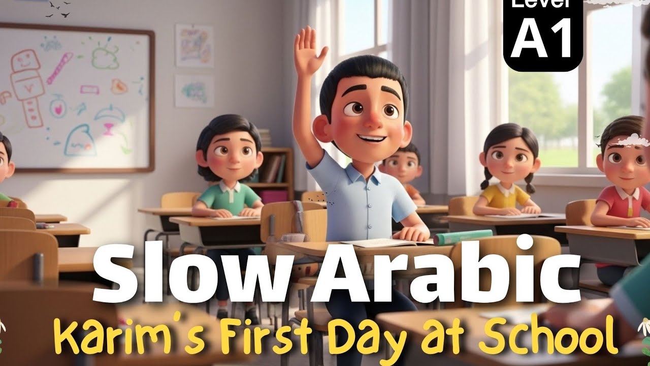 Learn Arabic Pronunciation Through Stories (A1)- Easy Arabic for Beginners