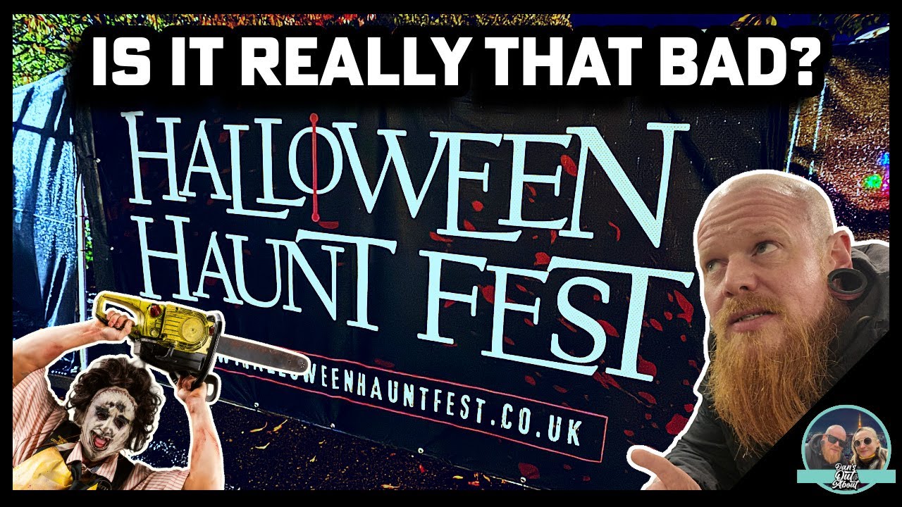 Неужели фестиваль HALLOWEEN HAUNT FEST настолько плох? | Выставочный центр Хартфордшира | Тур и в...