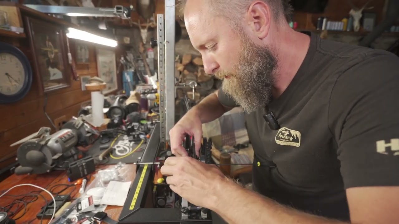 Hoyt  VTM 34 shim adjustments with MFJJ