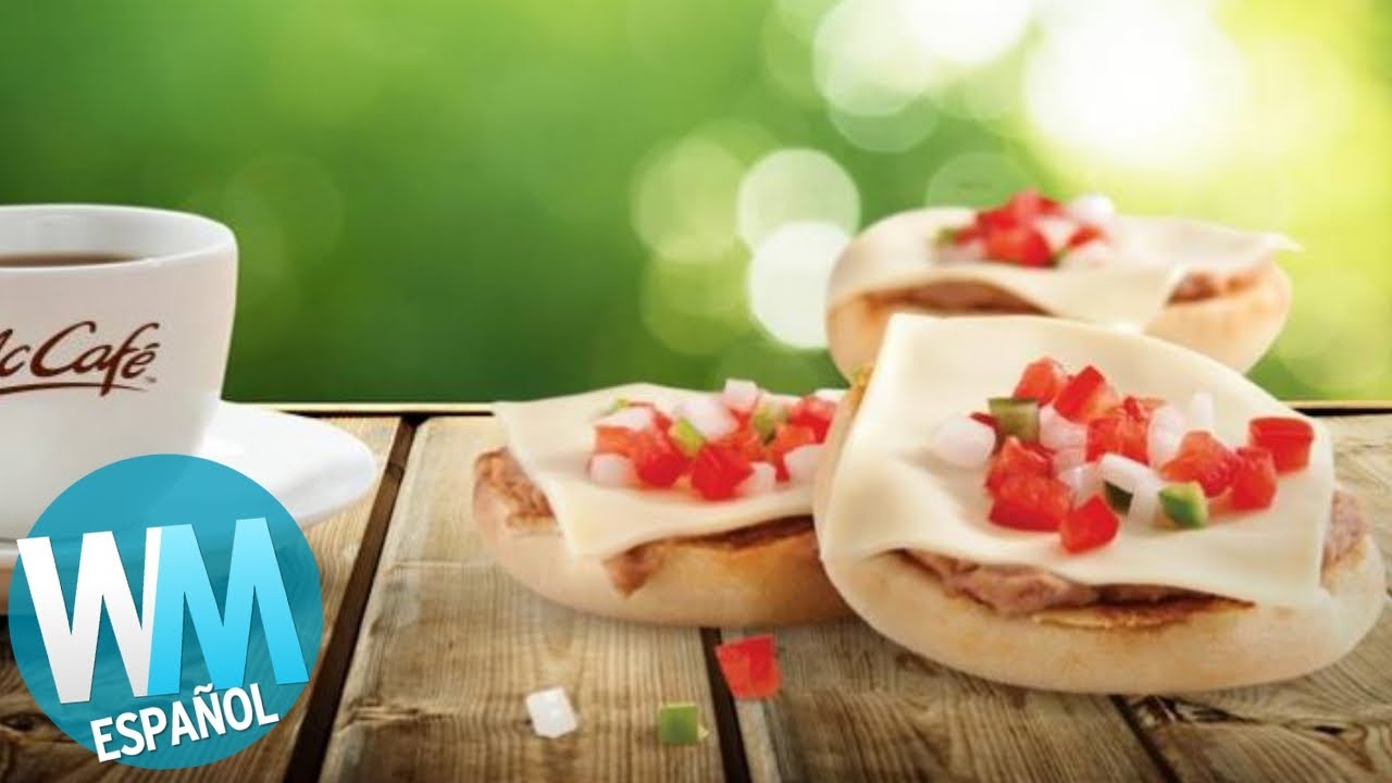 ¡Top 10 Productos INTERNACIONALES del Menú de MCDONALD'S!