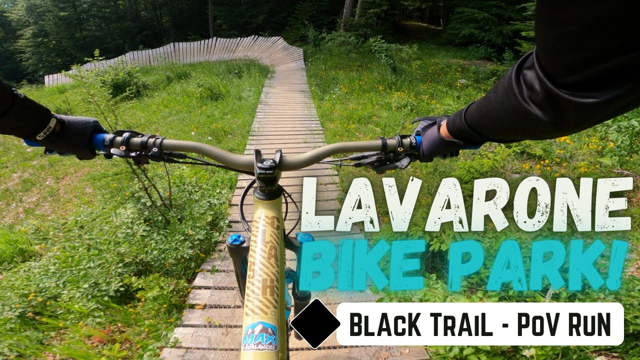 Bike Park Lavarone - Black Trail POV - Full send!