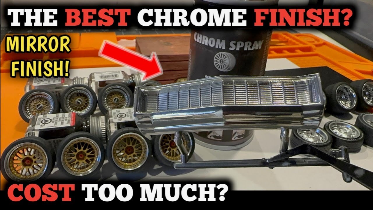 Why Revell Chrome Spray Paint Is the BEST? Model Cars & Coffee