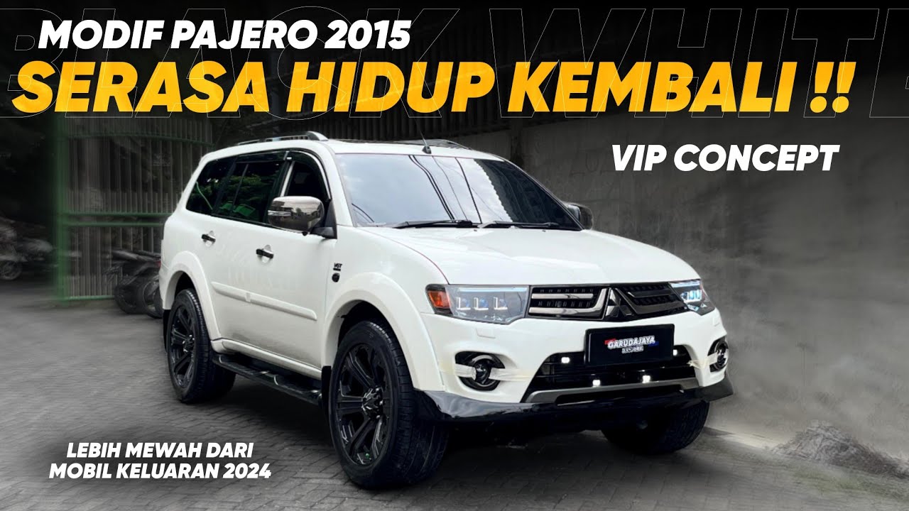 TAMPIL VIP MUDA & MEWAH !!! MODIF PAJERO 2015 CLEAN