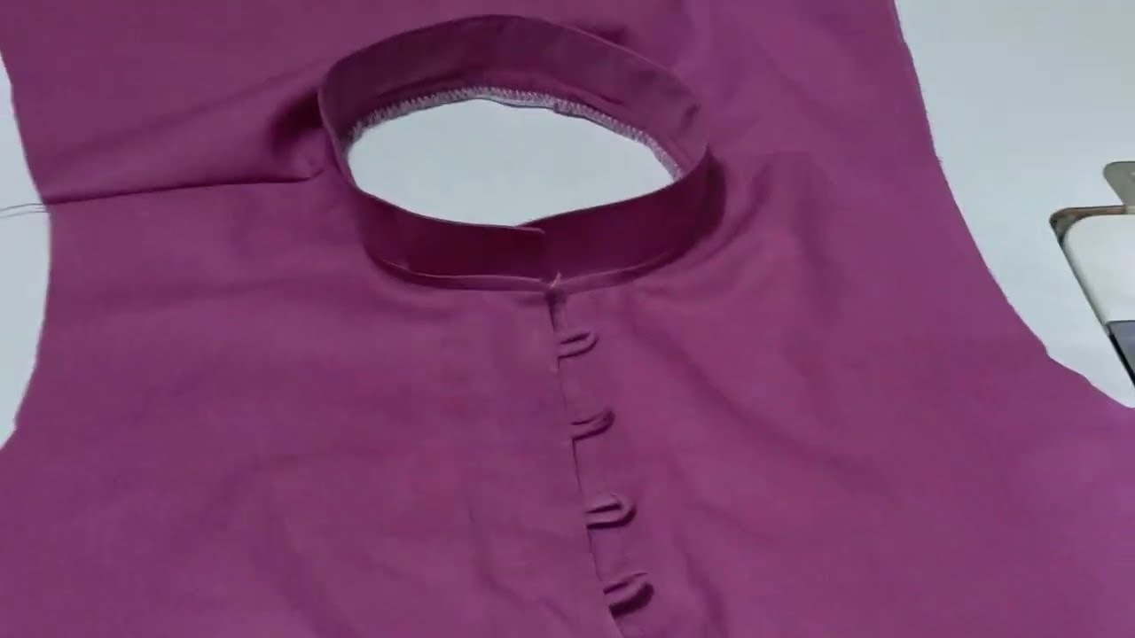 Aaj hum banaye gay colar //frock m colar lagana