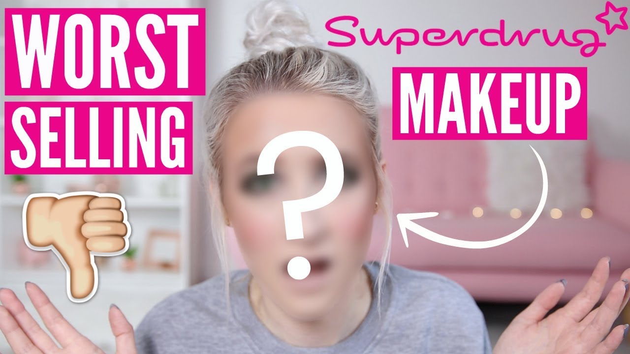 Full Face Of Superdrug's WORST SELLING Makeup | Sophie Louise